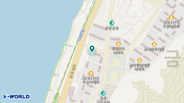 금곡중앙요양원 위치 지도