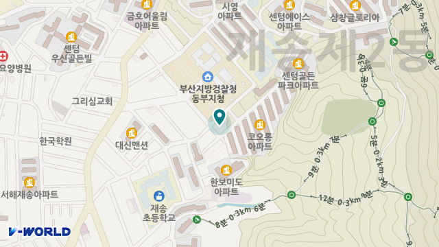 다인실버홈 위치 지도