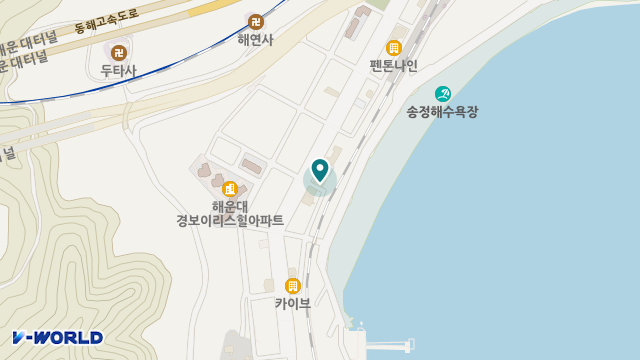 송정요양원 위치 지도