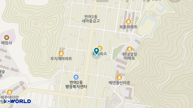 반여새봄요양원 위치 지도