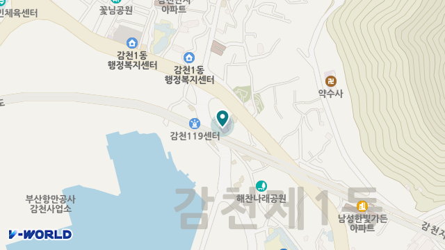 한우리요양원 위치 지도