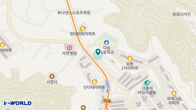 한울타리사하요양원 위치 지도