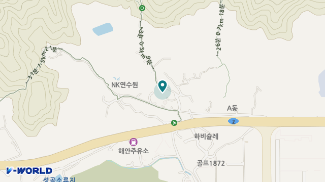 정다운 어르신의 집 위치 지도
