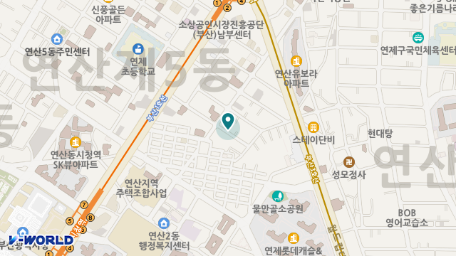 연화원 소규모요양시설(가형) 위치 지도