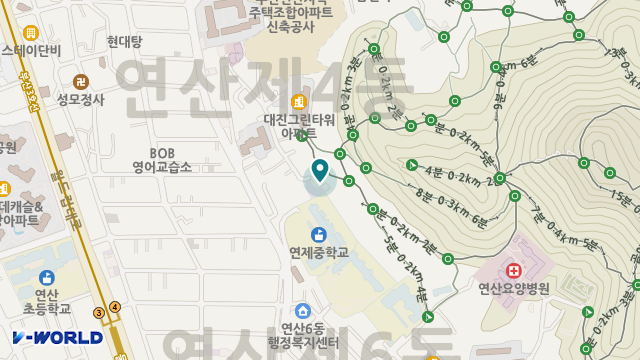 녹원요양원 함박꽃나무집 위치 지도