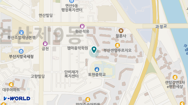 큰별요양원 위치 지도