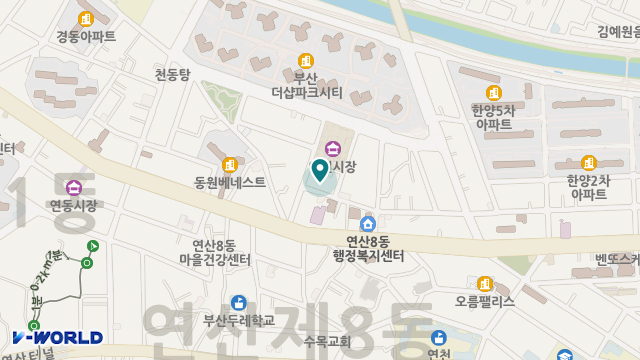 시연실버홈 위치 지도