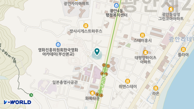 성분도어버이집 위치 지도