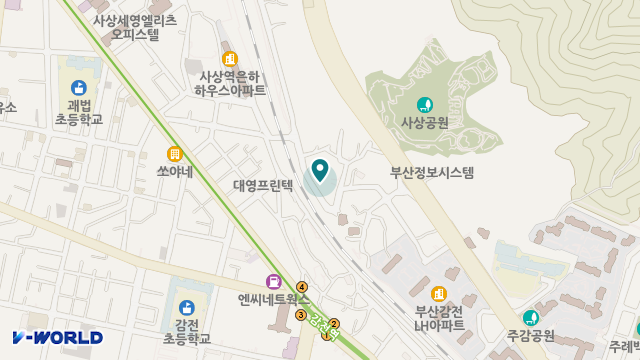 참조은실버요양원 위치 지도