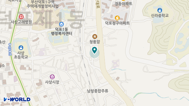 정향효마을 위치 지도