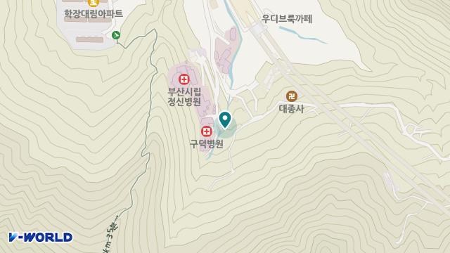 부산광역시 노인건강센터 위치 지도