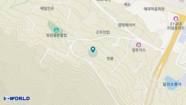 기장실버홈 위치 지도