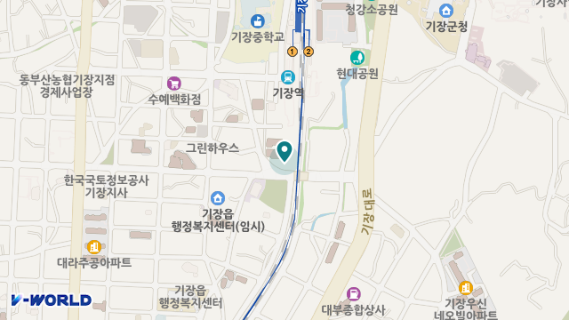 한마음노인건강센터 위치 지도