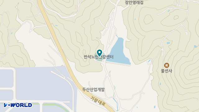반석노인건강센터 위치 지도
