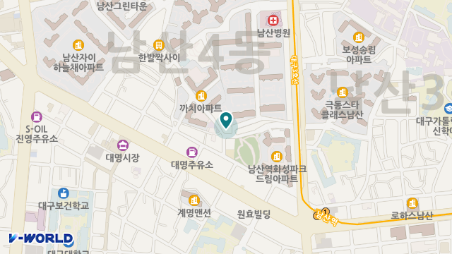 남산요양원 위치 지도