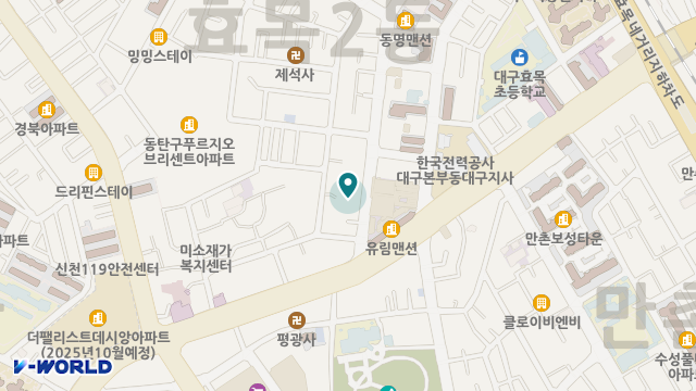 진명실버타운 위치 지도