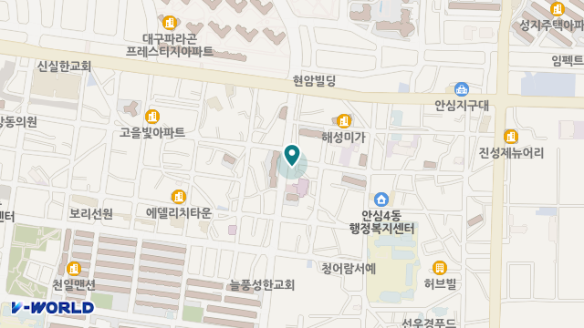 안심성봉요양원 위치 지도