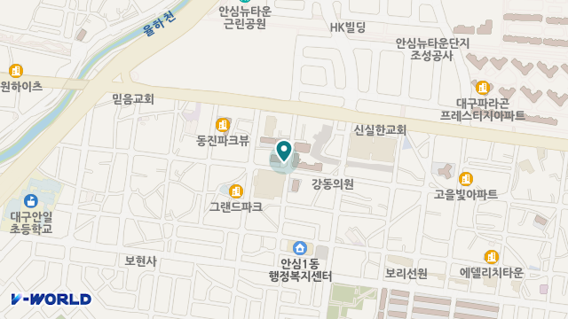 크로바요양원 위치 지도