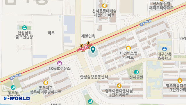 활짝요양원 위치 지도