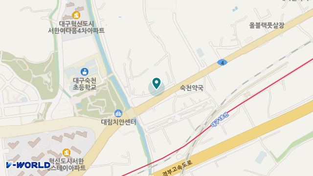 혁신도시우리요양원 위치 지도