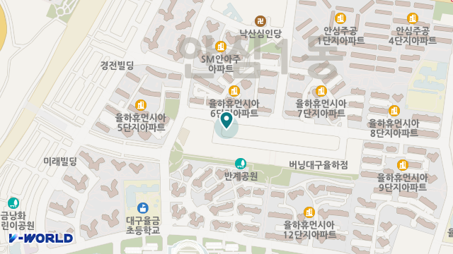 푸른실버타운 위치 지도
