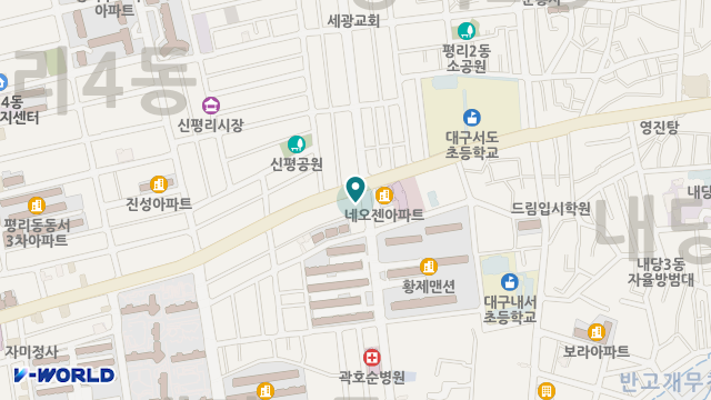 대구실버요양센터 위치 지도