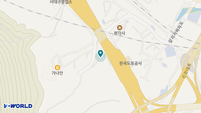 참사랑인지마을 위치 지도