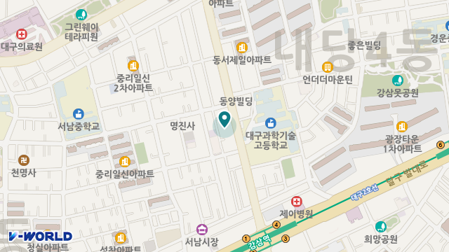 민들레노인요양원 위치 지도