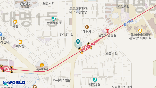 만수요양원 위치 지도