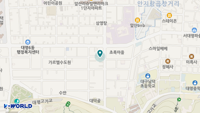 애덕의집노인요양센터 위치 지도