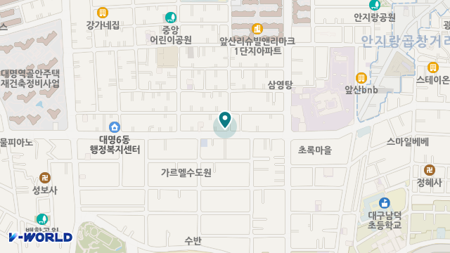 대덕실버타운 위치 지도