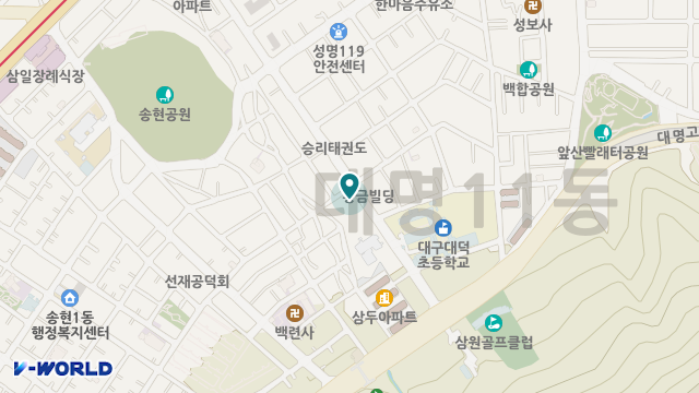 청춘복지센터 위치 지도