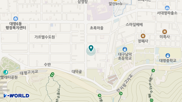 까리따스의집요양원 위치 지도