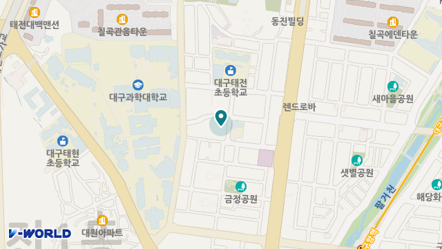 새볕실버빌 위치 지도
