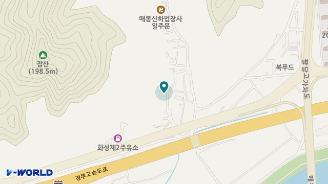 연세숲속요양원 위치 지도