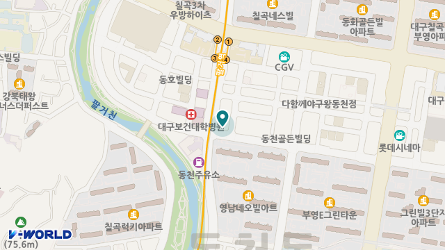 강북요양원 위치 지도