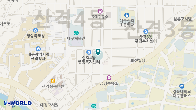 희연실버타운 위치 지도