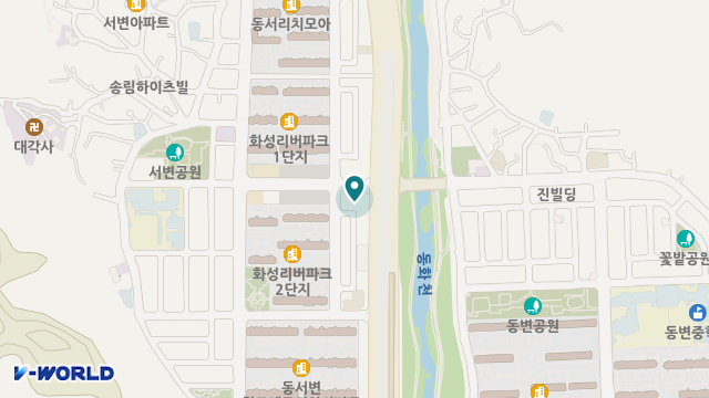 새봄더케어실버타운 위치 지도