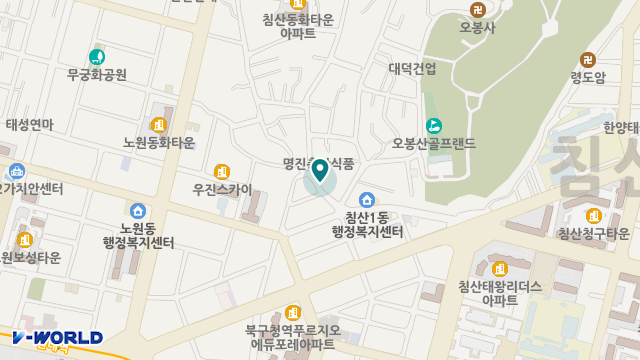 굿모닝효요양원 위치 지도