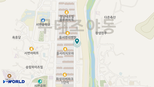 대구요양원 위치 지도