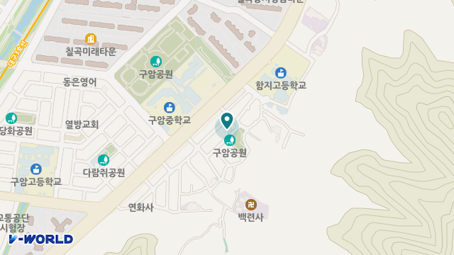 정향실버빌 위치 지도