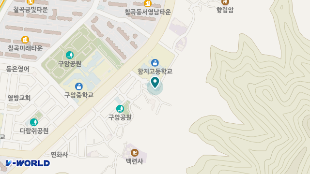 채송화실버홈 위치 지도