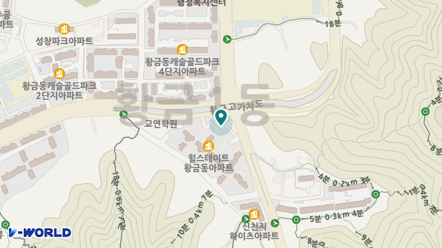 아름다운한방요양원 위치 지도