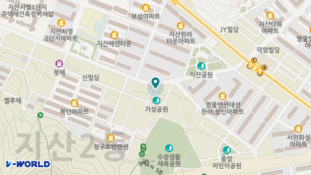 드림실버요양복지센터 2관 위치 지도