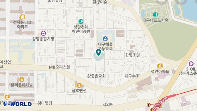 그린종합복지센터 위치 지도