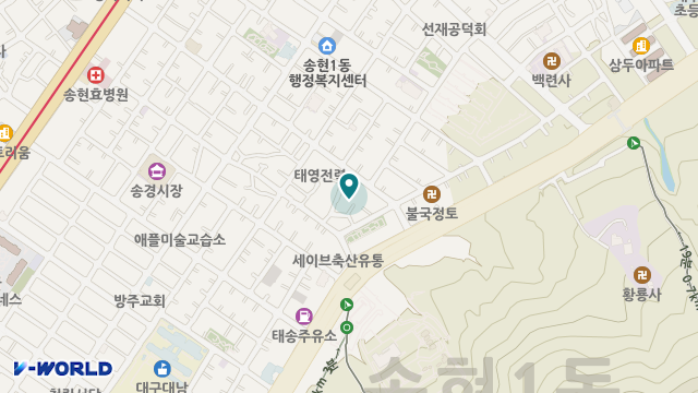 송현요양원 위치 지도