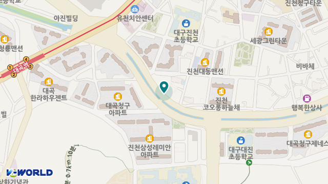 마음다해요양타운1 위치 지도