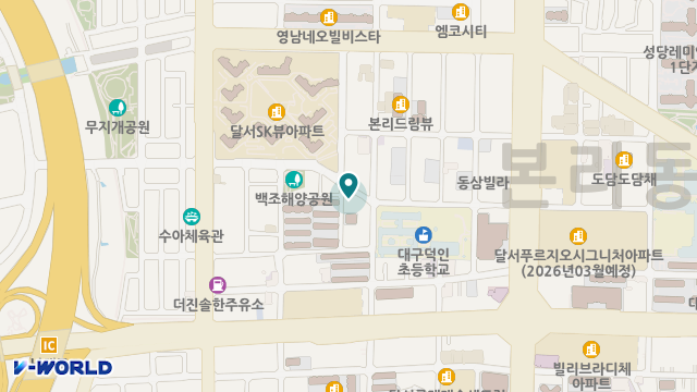 성심실버타운 위치 지도