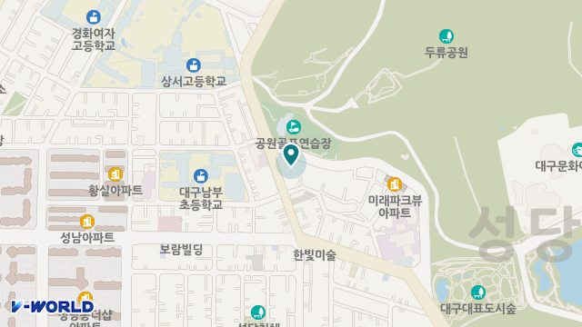 두류숲요양원 위치 지도
