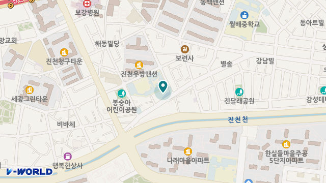 현대실버타운 위치 지도